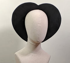 "Sloane" Classic 1940s Style Heart Floppy Hat
