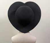 "Sloane" Classic 1940s Style Heart Floppy Hat width=100 